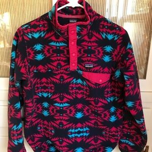 Patagonia Synchilla Pullover Girls XL (14)